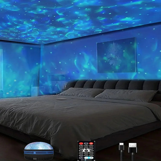 Star Projector, Galaxy Projector, Water Ocean Wave Projector