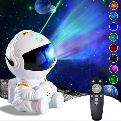 Star Projector Galaxy Night Light Astronaut Space Projector Starry Nebula Ceiling LED Lamp