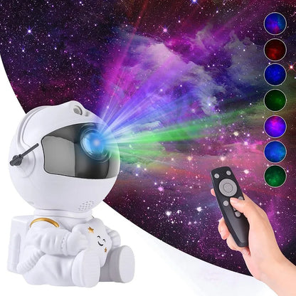 Star Projector Galaxy Night Light Astronaut Space Projector Starry Nebula Ceiling LED Lamp