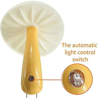 LED Night Lights Mushroom Shape Automatic Sensor